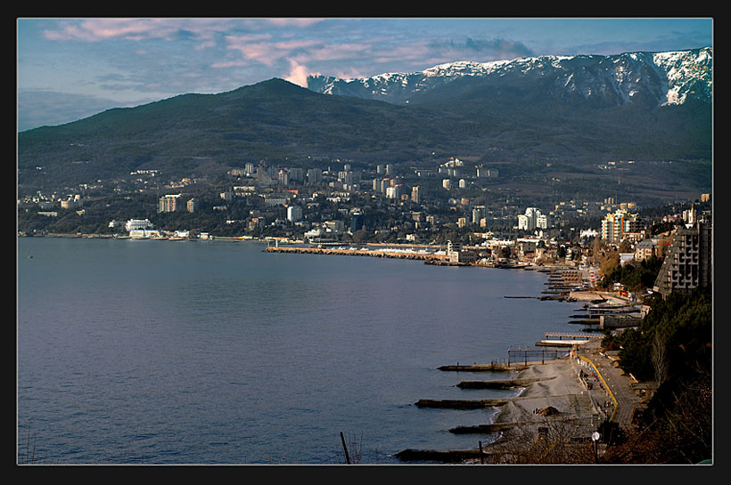 нелето ялта,крым,море,горы