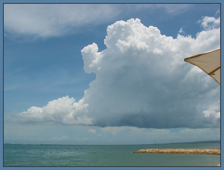 Clouds in paradise bali clouds sky