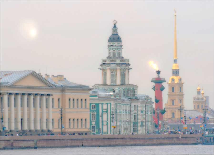 Когда опускается туман... Санкт-Петербург