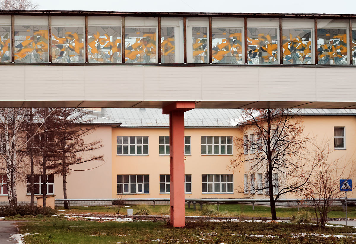Переход больничного корпуса 