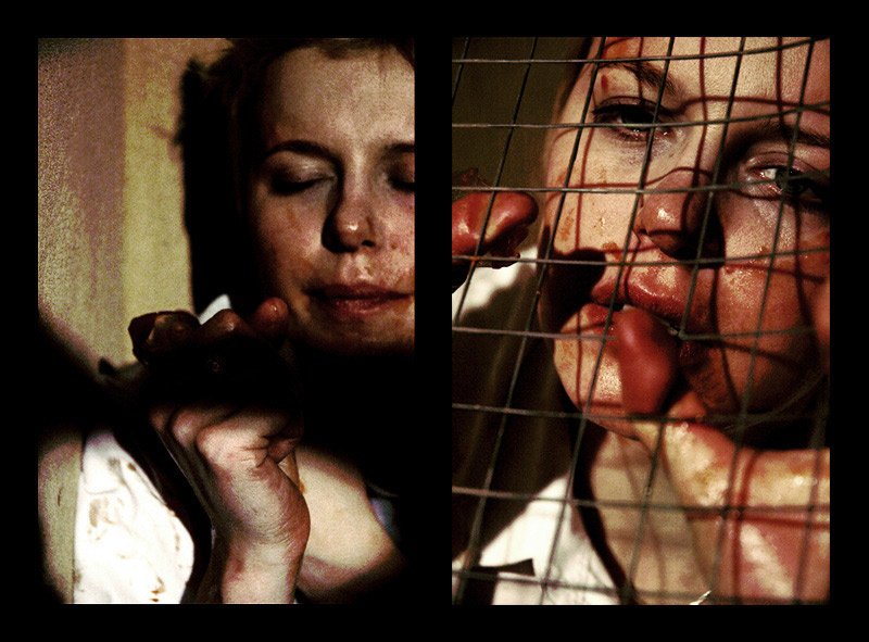 Отчаяние кровь, решетка, отчаяние
