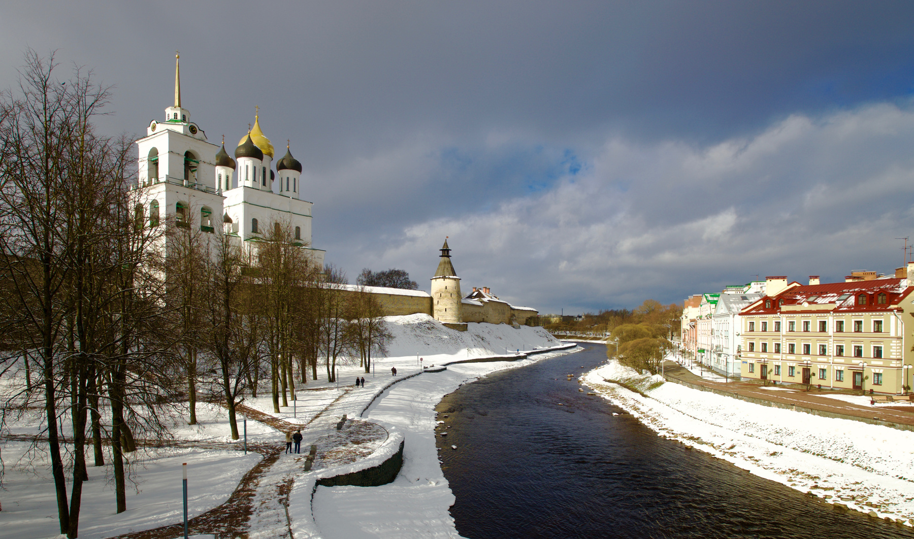 Зимний Псков. Псковский кремль