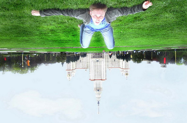 upside down 