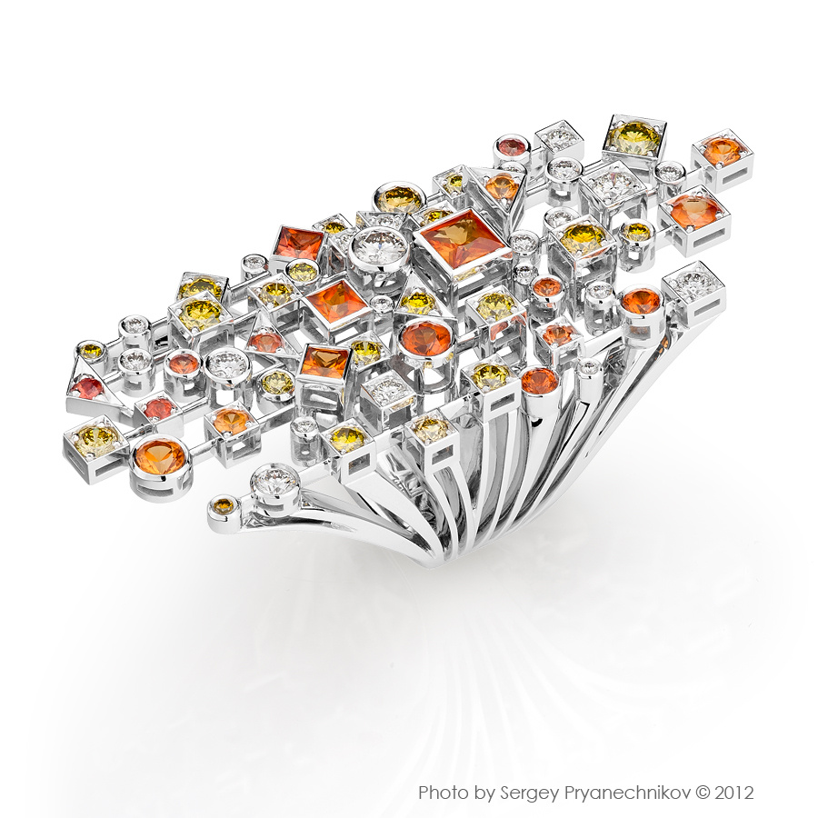 Ювелирный постер. Diamond Jewelry. Фотосъемка ювелирных изделий с бриллиантами и драгоценными камнями. Jewellery Photography ARNE Pryanechnikov Прянечников 