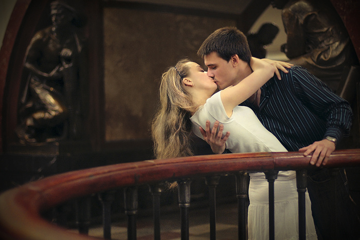 Love under ground... 