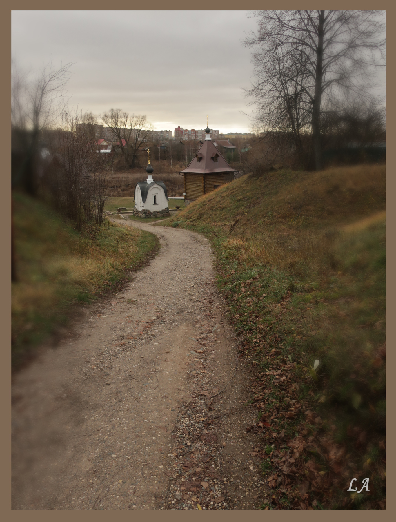 Дорога к  Святомуисточнику фототренер Александр Мамакин Творческий Союз Снежный Лев Lihgra Advenyture фото Светланы Мамакиной Степан Путешествие Ивановская область Приволжск Тихвинский источник Святой тропа дорога осень ноябрь