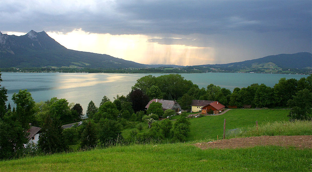 Mondsee природа, пейзаж
