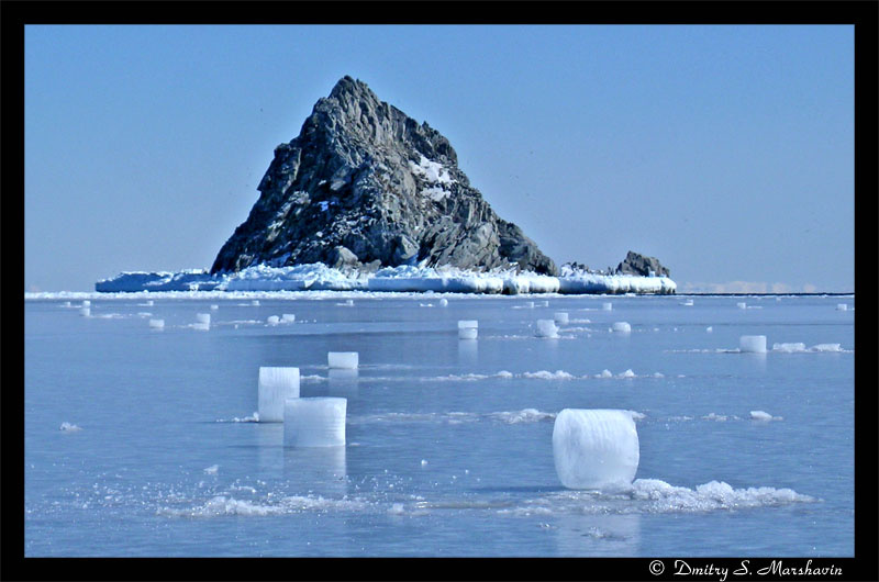 Лунковое поле... лунка море весна лед
