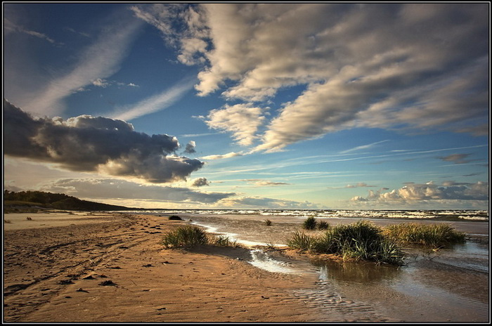 Осенний пляж Осенний пляж