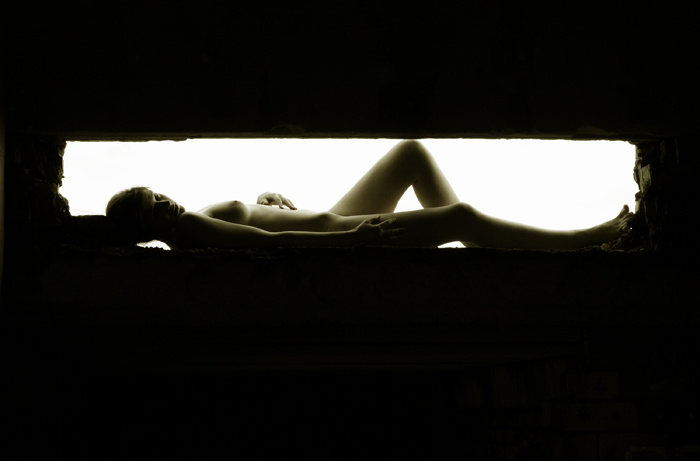 box of desires naked, woman, hole, desire