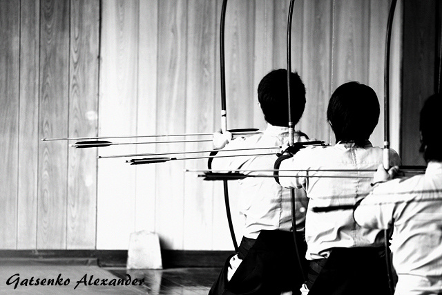 Кюдо япония, лук, кюдо, искусство, стрельба, kyudo, Japan