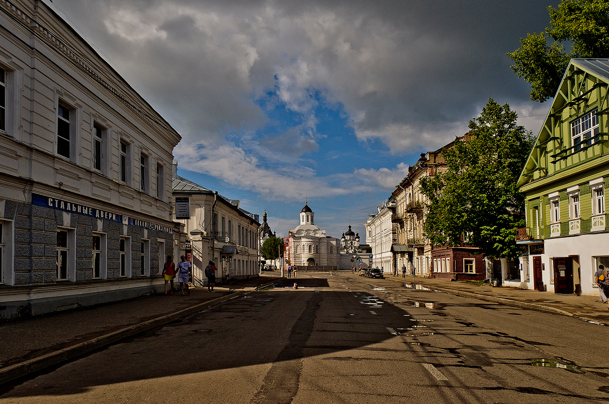 Кострома.ул Симановского. город архитектура кострома