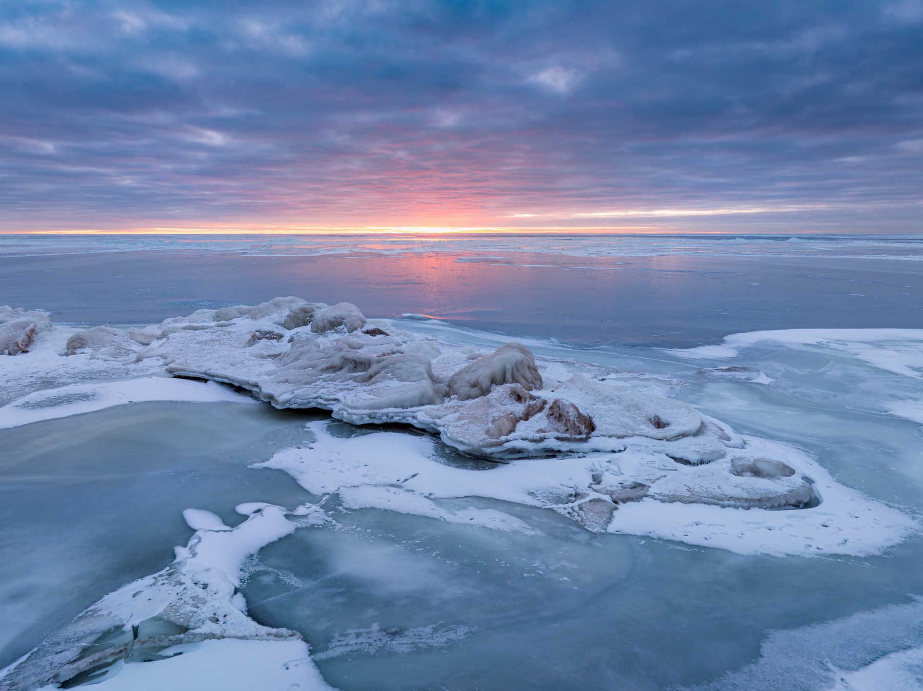 Winter on Baltic 