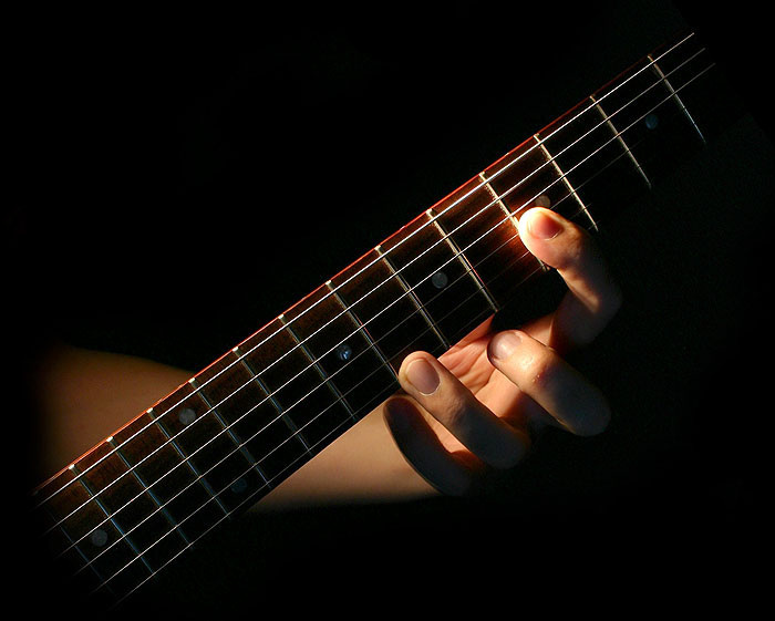 *** guitar blues neck fingers