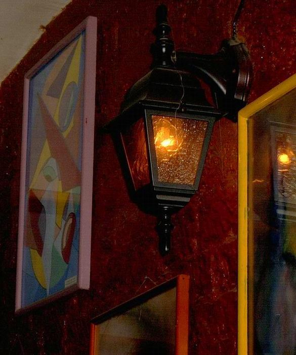 фонарь воспоминаний фонарь стена картины воспоминания