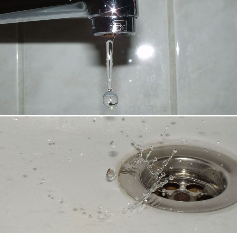 Капля воды: рождение и смерть 