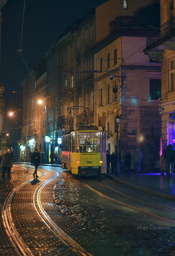 Вечерняя зарисовка город львов