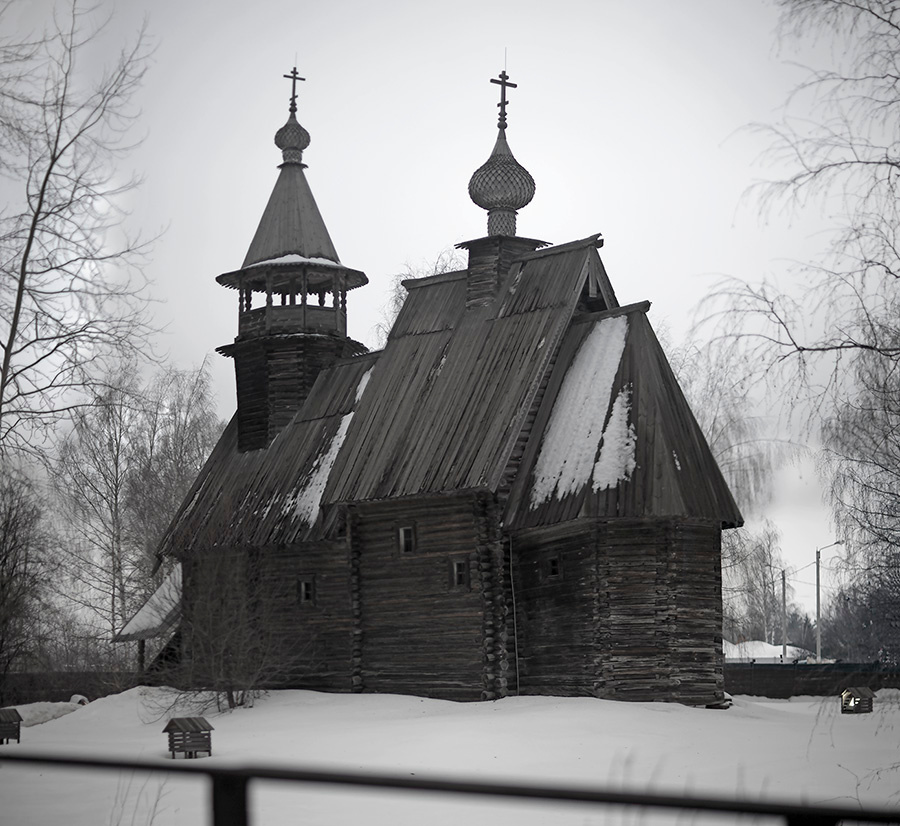 © Тимур Кострома. Russian wooden church wooden church церковь кострома спас