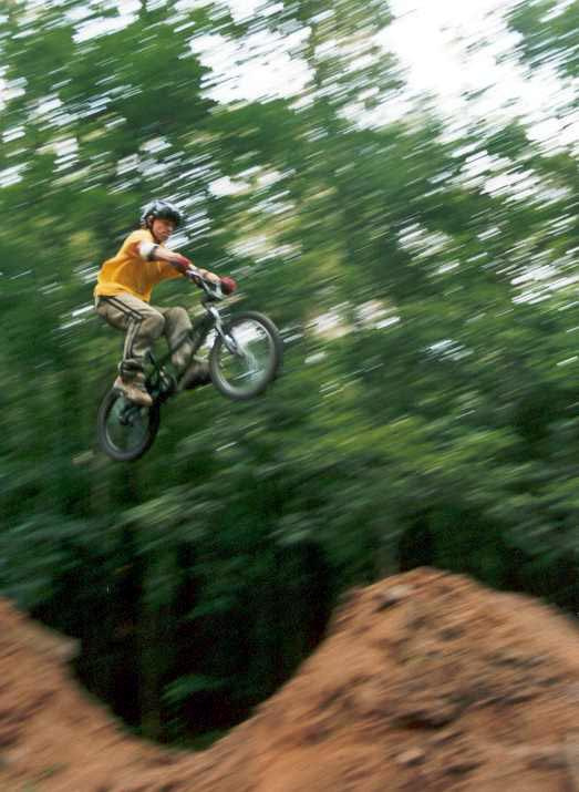 на Лысой горе BMX