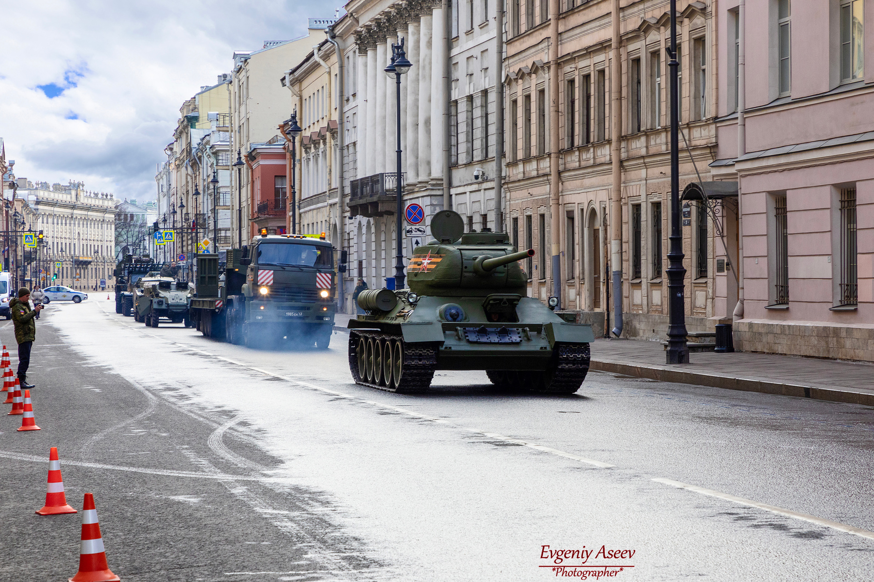 Последние мгновения перед Парадом Петербург