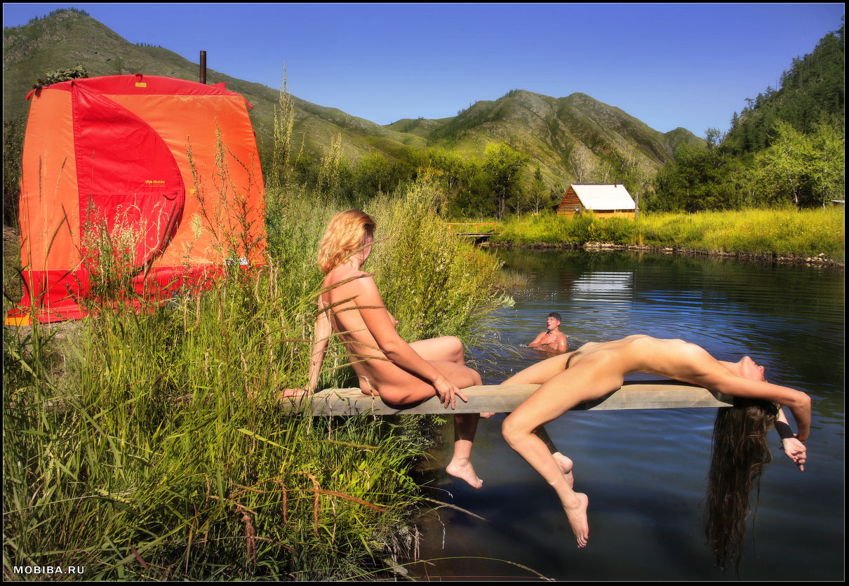 Tent sauna Mobiba. Tourist base "Amber Garden".  Янтарный сад Tent sauna, Mobile sauna, Mobile banya, MobibaDeutschlande.de, MB-5, MB, Wood stove, Winter tent, Горный Алтай, Турбаза Янтарный сад, Бантуризм, мобильные бани Мобиба, Mobiba