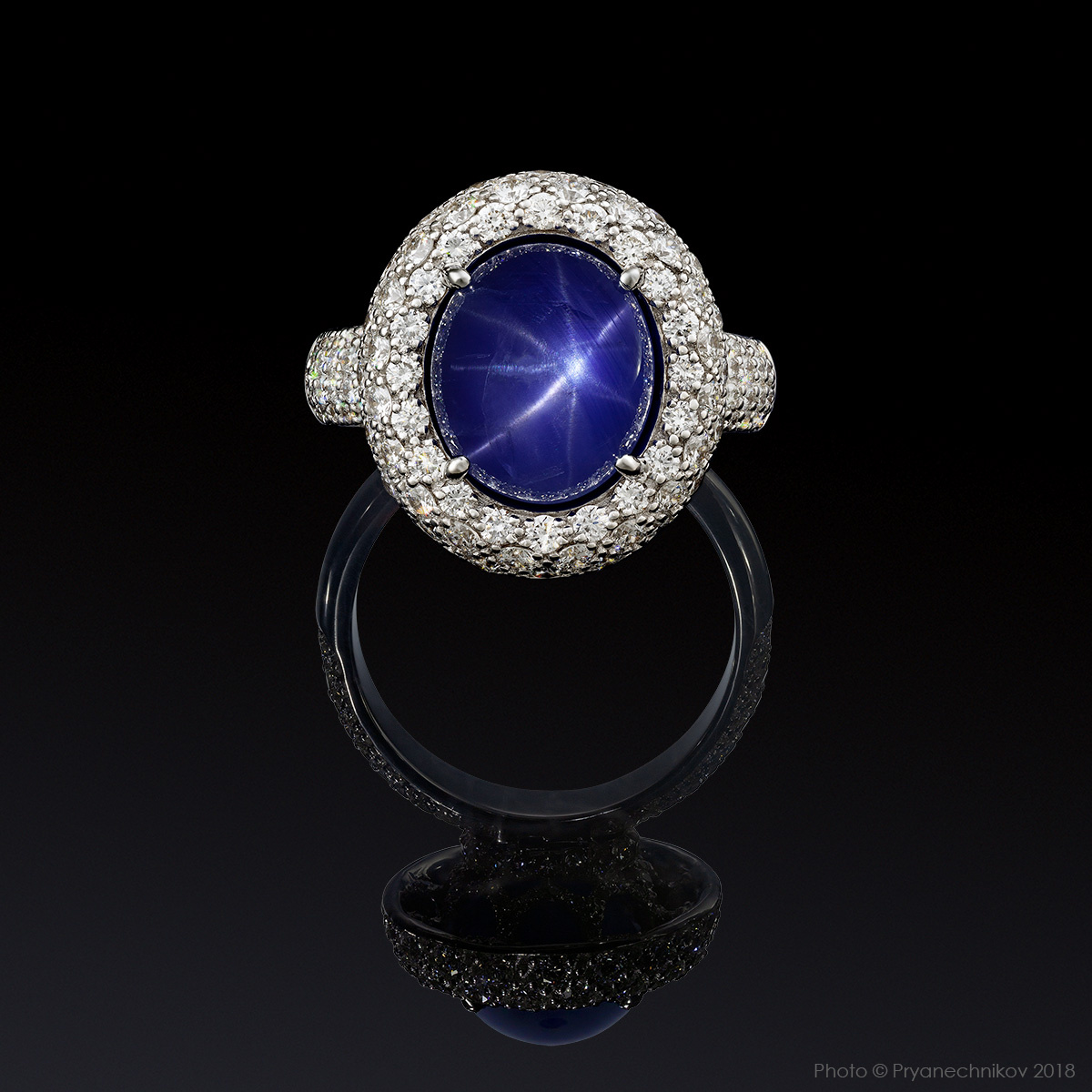 Рекламное фото ювелирных изделий и драгоценных камней. Precious Gems Pryanechnikov