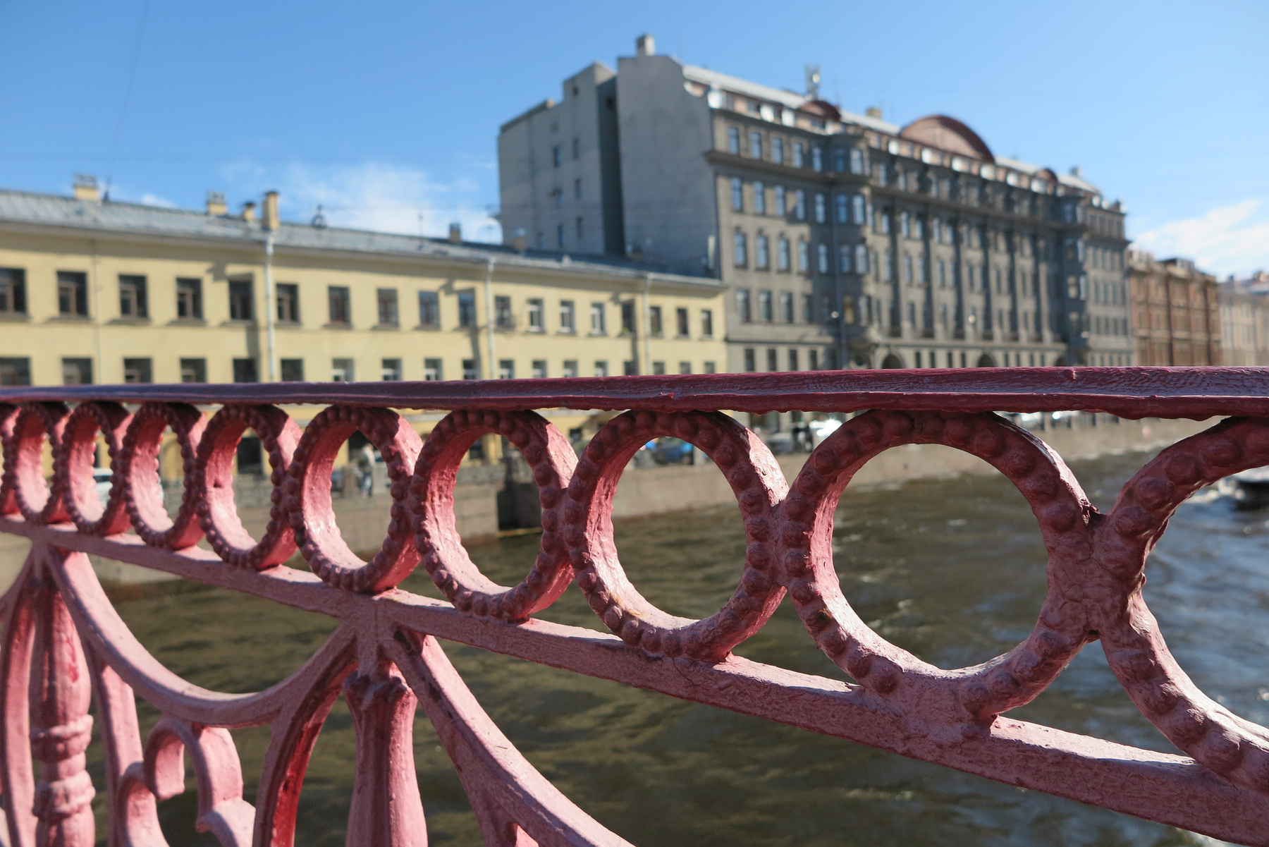 По Красному мосту Санкт-Петербург Красный мост Питер