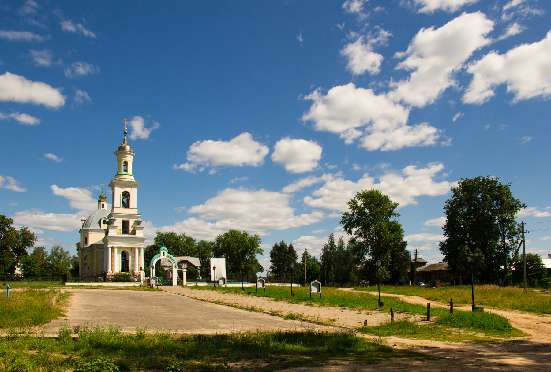 Христо-Рождественская церковь Архитектура храм церковь пейзаж природа небо лето