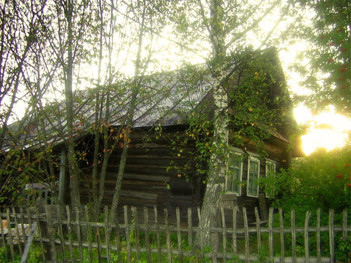 Деревенский рассвет 