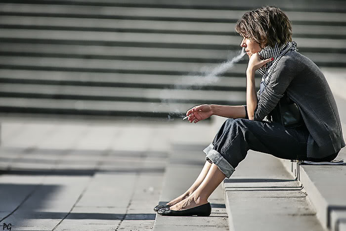 smoke. жанр девушка настроение no smoking