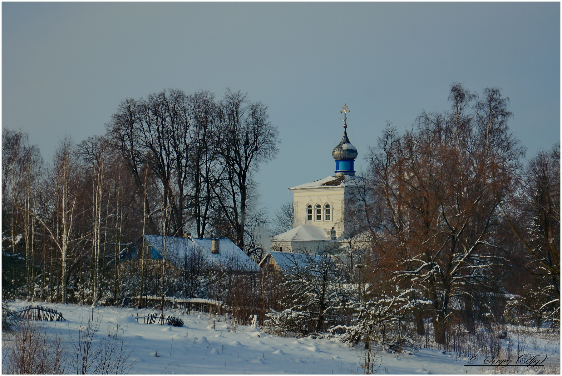***Храм в честь Успения Пресвятой Богородицы (1789) д.Сухари 