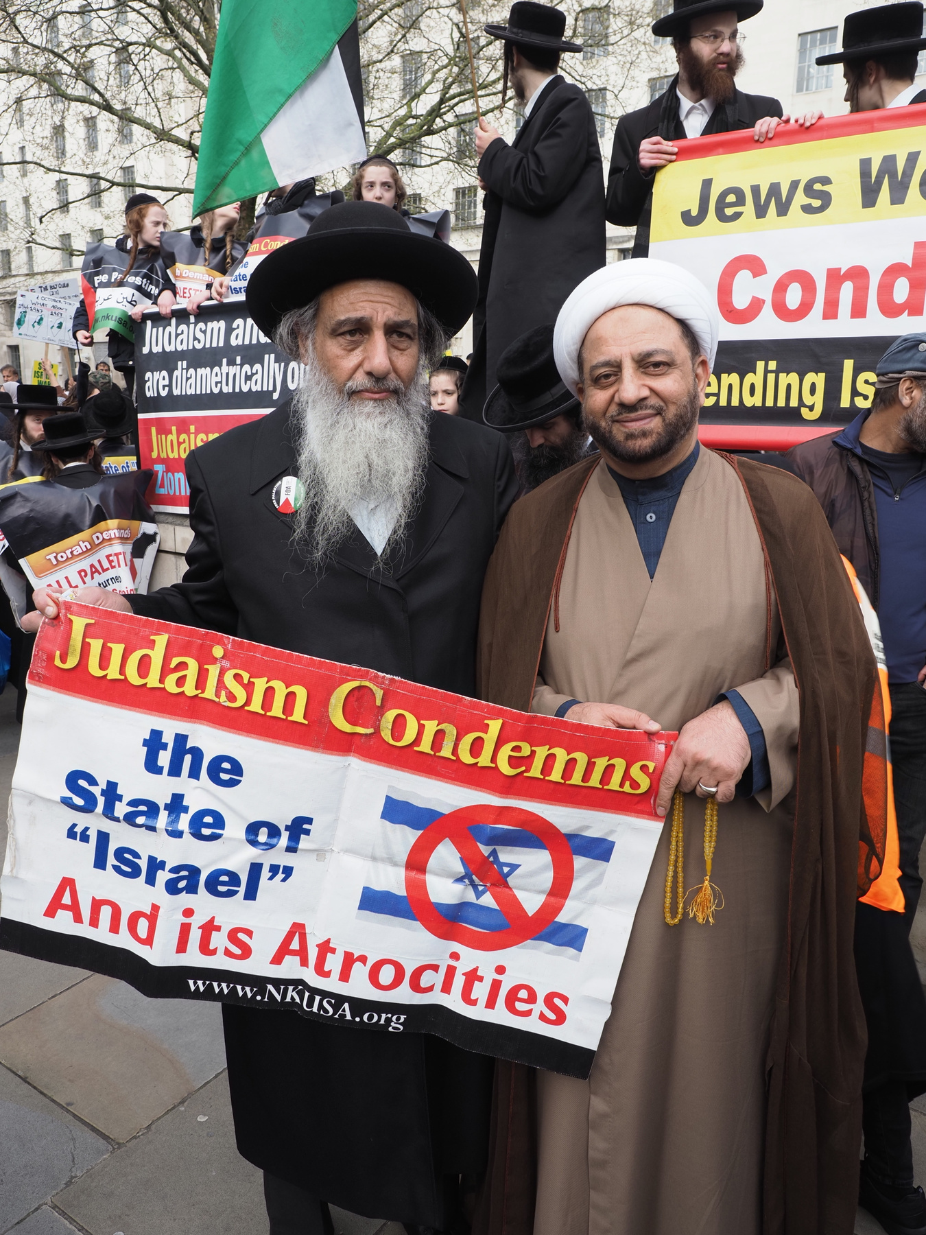 Демонстрация в Quds Day (день Иерусалима). 