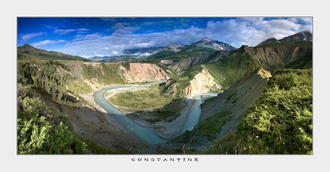вода камень точит, или наш ответ Colorado River природа, Киргизия