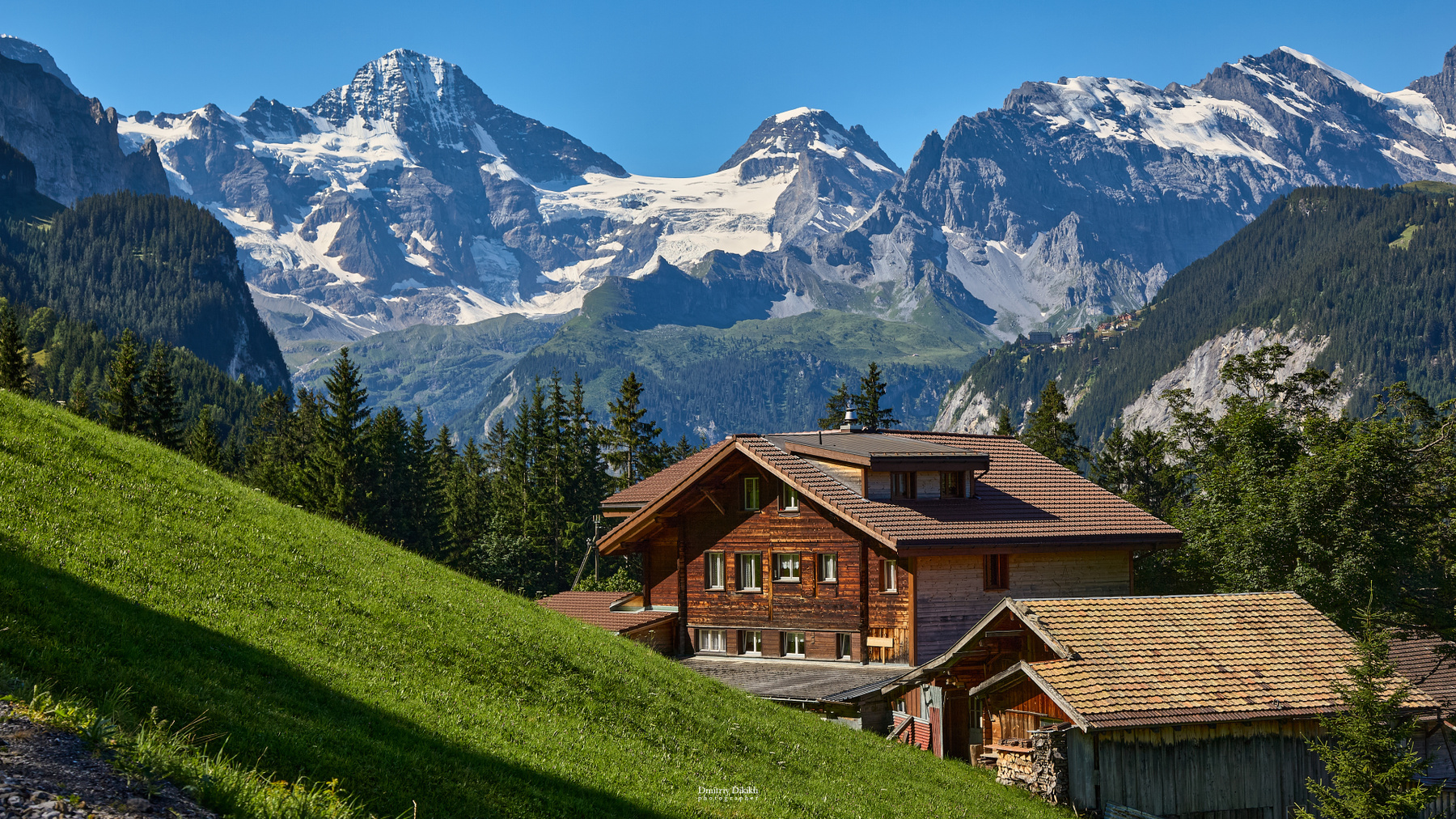 Про горы... Швейцария Лаутербруннен Долина горы водопады lauterbrunnen