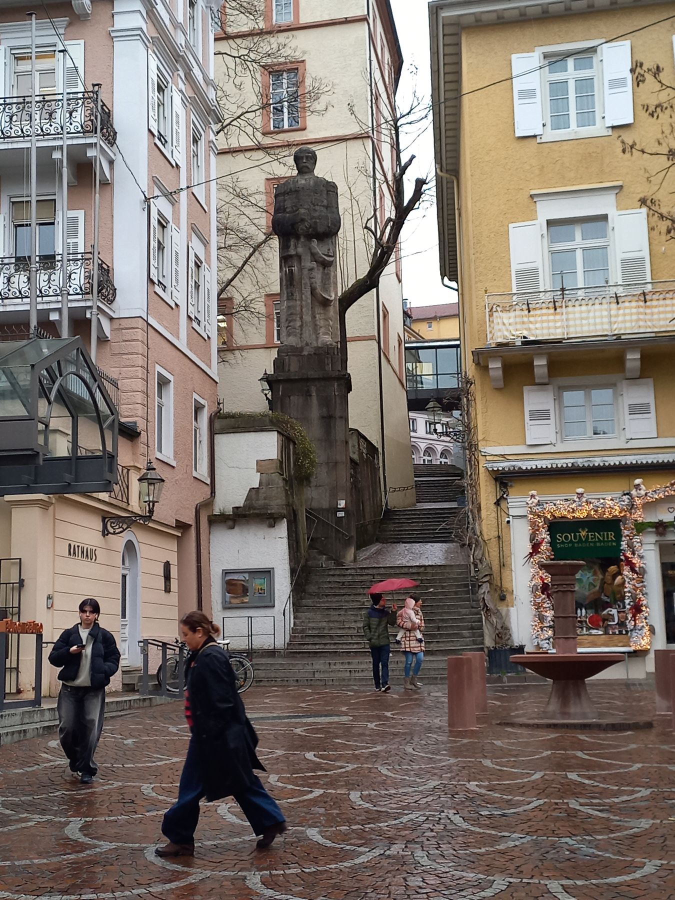 Памятник Бисмарку город Баден-Баден Бисмарк памятник