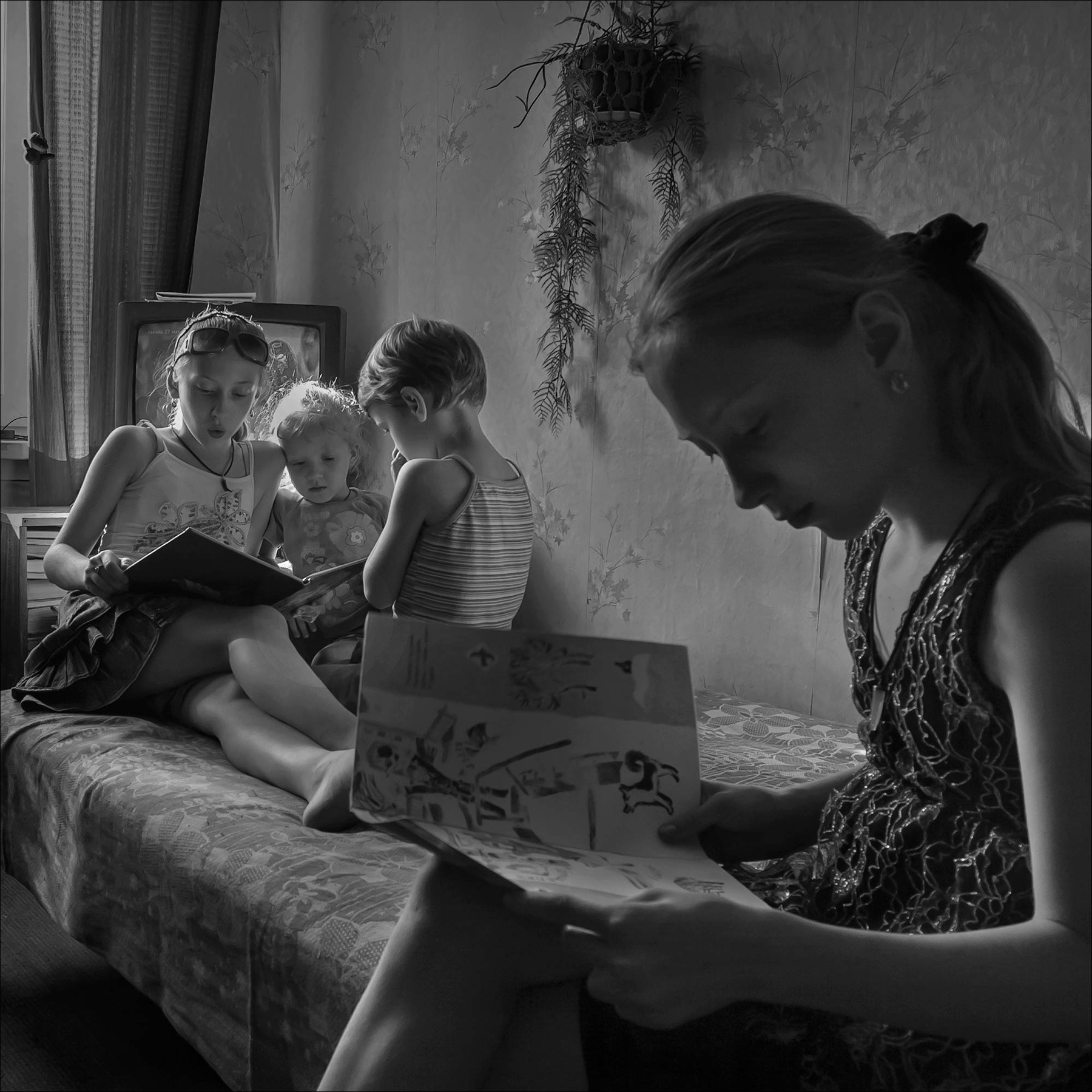 ЧИТАЛЬНЯ дети книги библиотека читальня