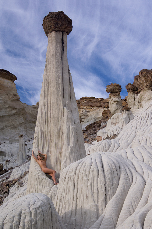 Сны по Фрейду Wahweap Hoodoos, Valley of the White Ghosts, Utah, USA