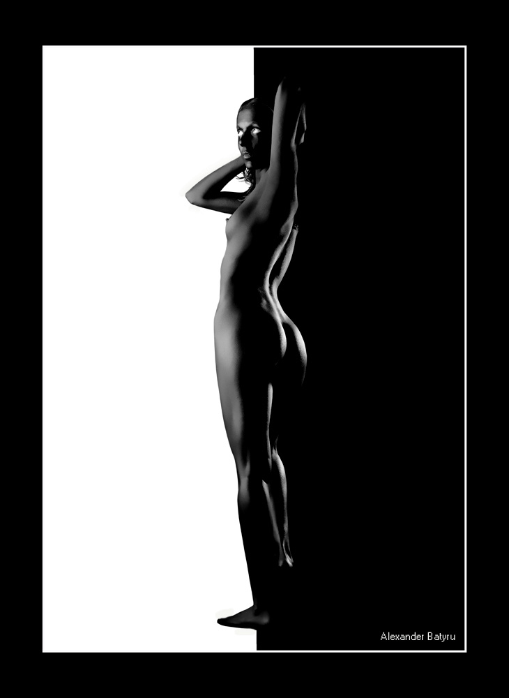 Black & White Александр Батыру Александра Серафимова  Rose of Sudan Black White Черное Белое