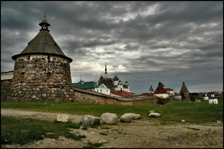 Суровое небо Севера Соловки, агуст 2007