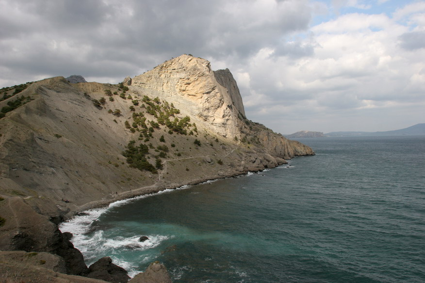 Крым, Новый Свет, Голицынская тропа Крым море горы