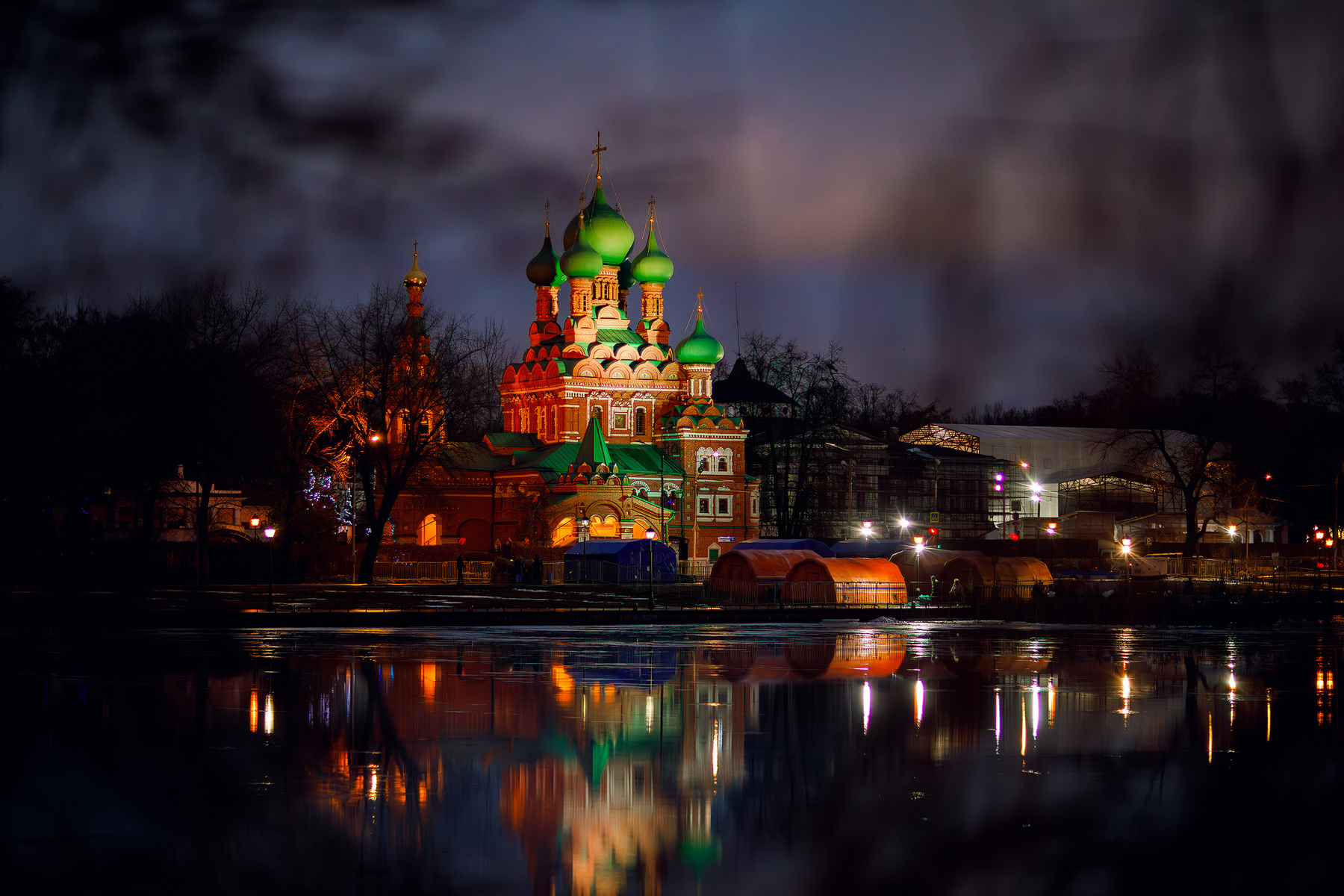 Крещение Останкино Москва город архитектура