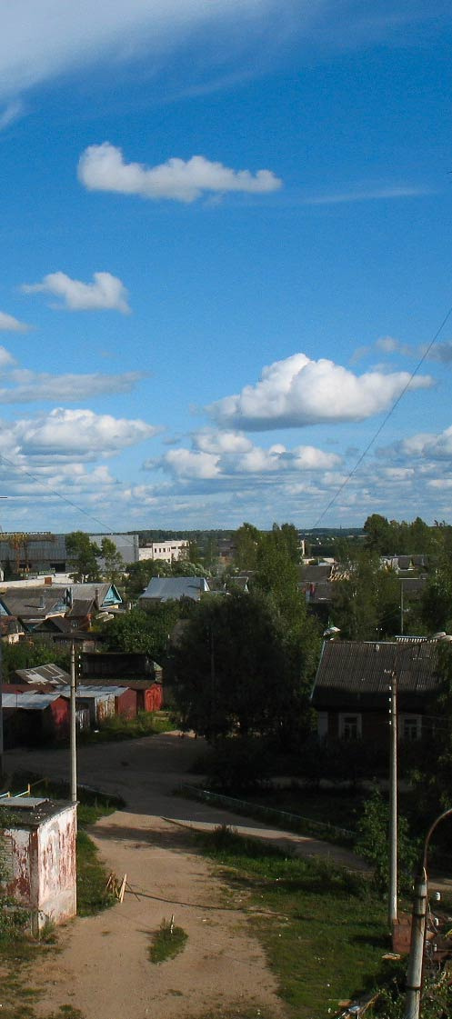 Августовские облака. Ржев небо