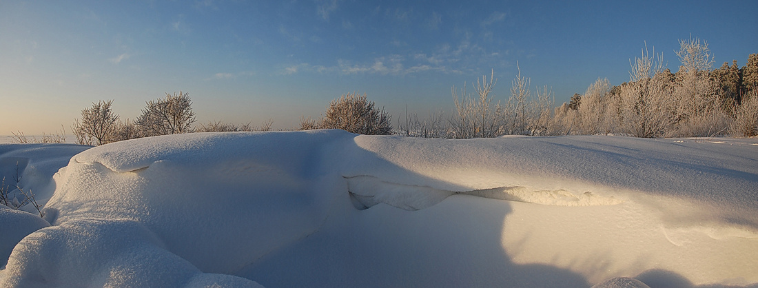 Снежные заносы. 