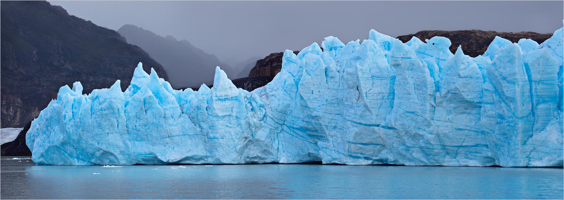 ...там, где лёд голубой до неприличия... Patagonia, Chile, Lago Gray, Gray Glacier