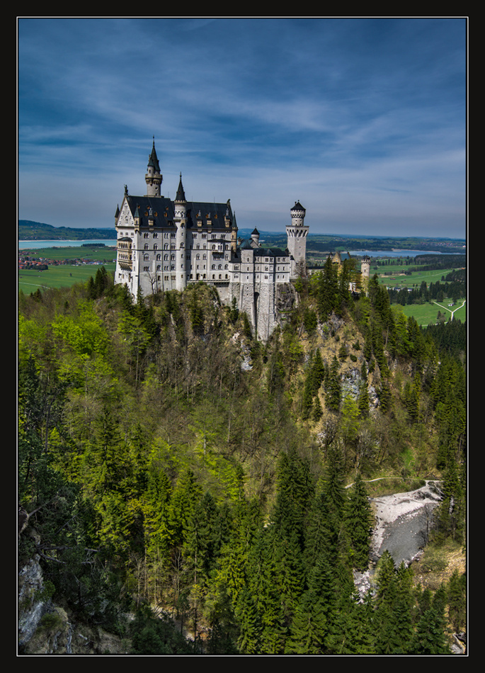 Замок Нойшванштайн (Бавария) Нойшванштайн Бавария Neuschwanstein Фюссен Германия замок