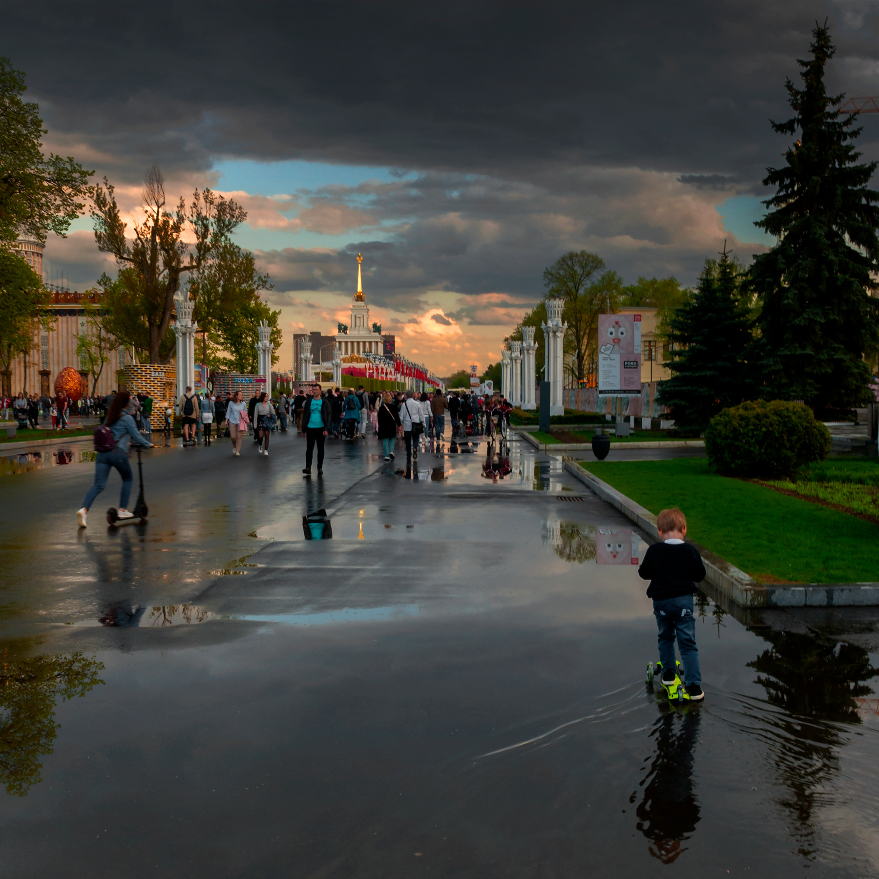 Проскочил ВДНХ