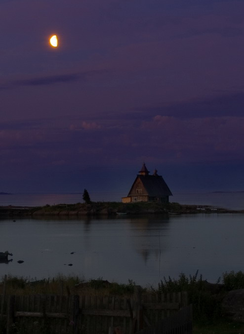 Ночь на русском севере 