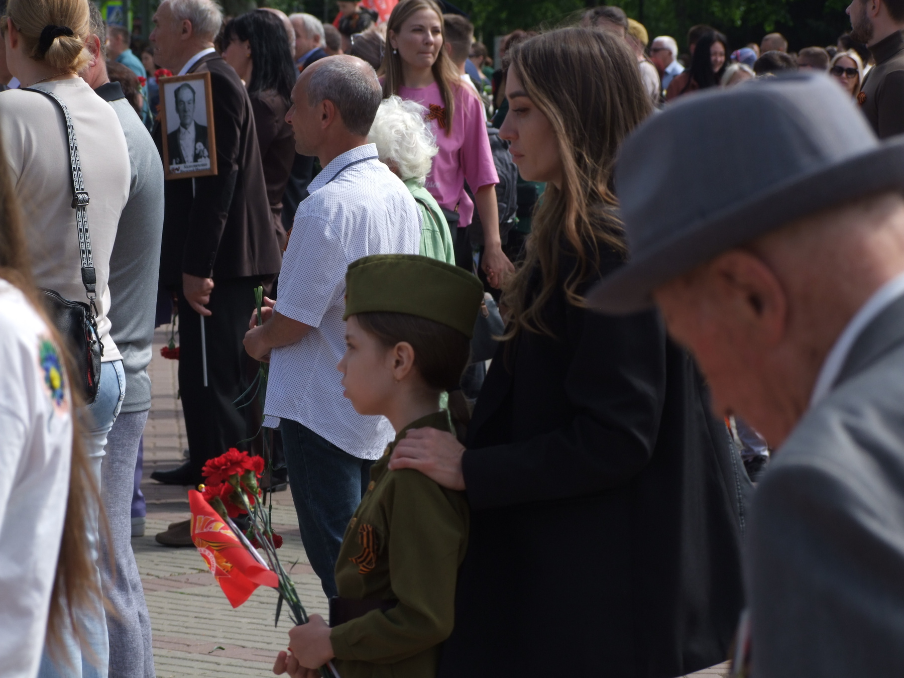 Память дети парад победа