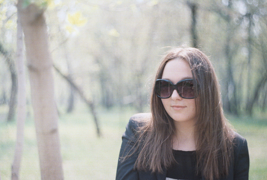 Forest in the background 