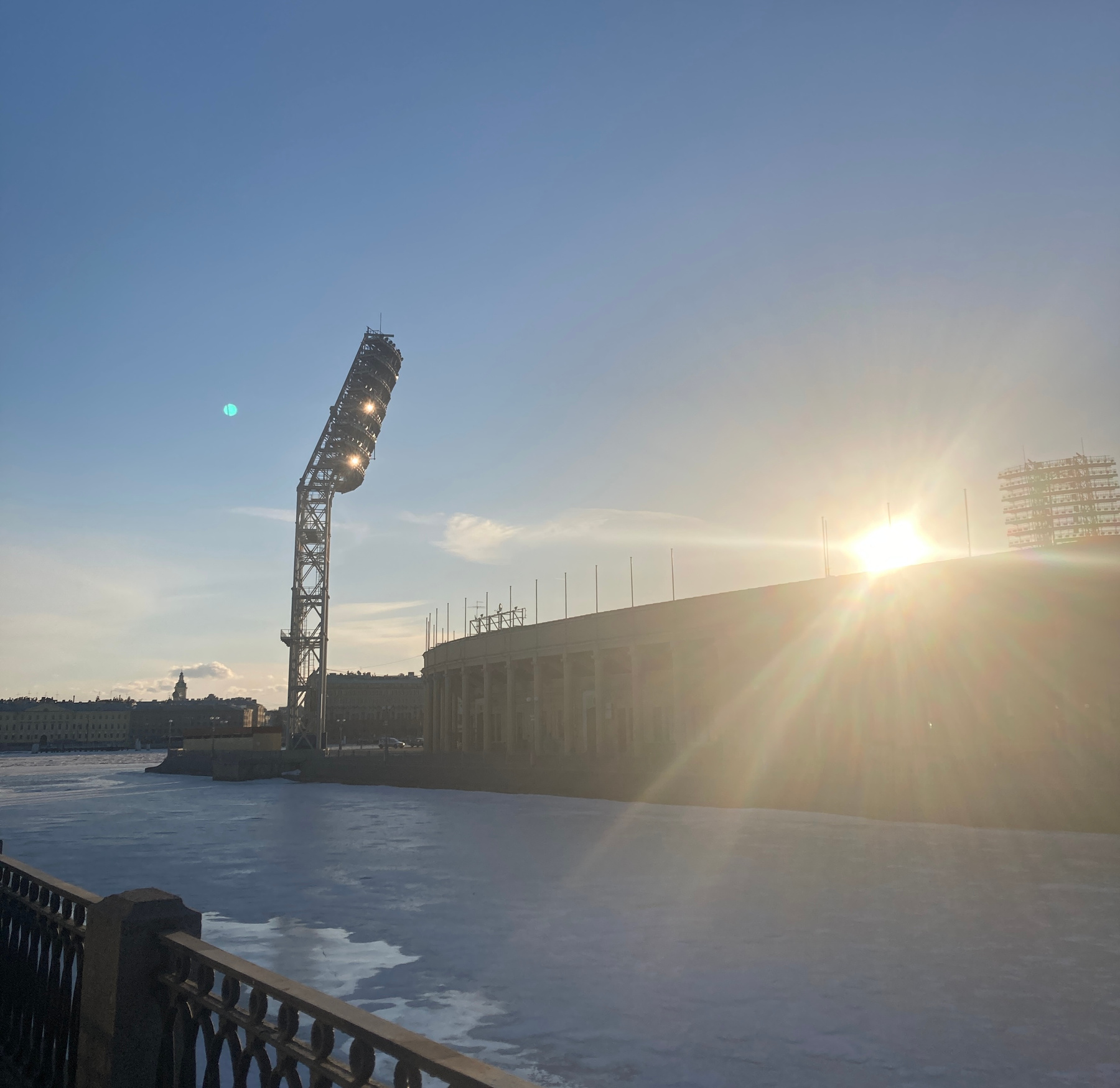 Блики уходящего дня спб петровский тучков мост